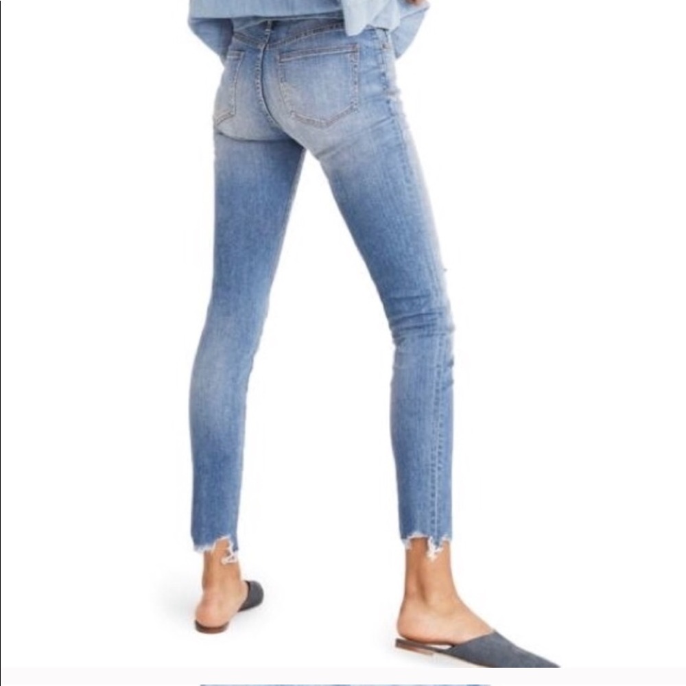 Madewell high rise skinny  jeans!